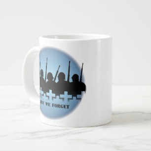 Jumbo Mugg militärpris Mugg Lest we Glöm Kopp