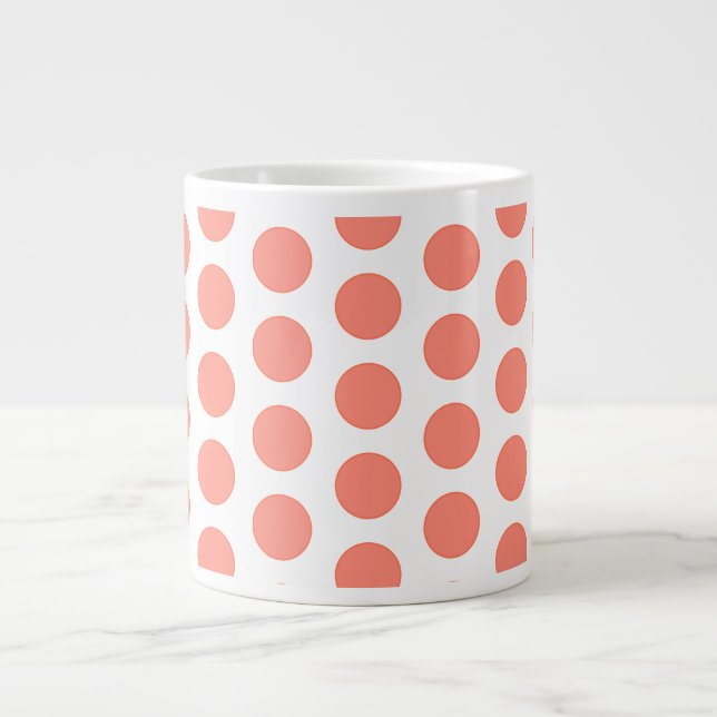 Jumbo Mugg-Polka dots Coffee Mugg Jumbo Mugg (Framsidan)