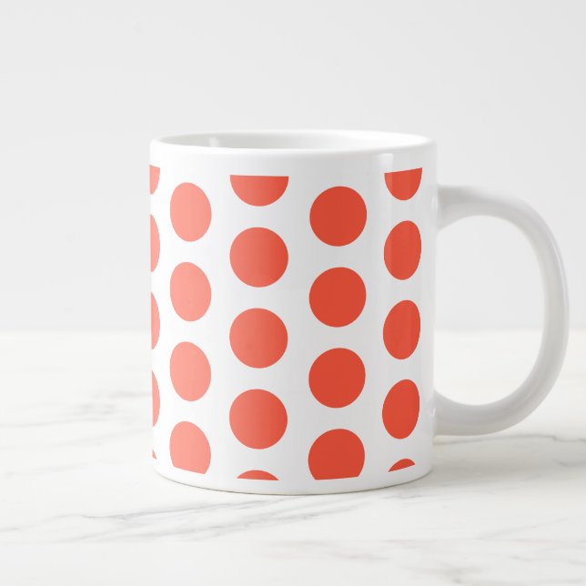 Jumbo Mugg-Polka dots Coffee Mugg Jumbo Mugg (Höger)