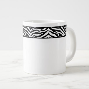 Jumbo Mugg-Zebra tryck Mugg