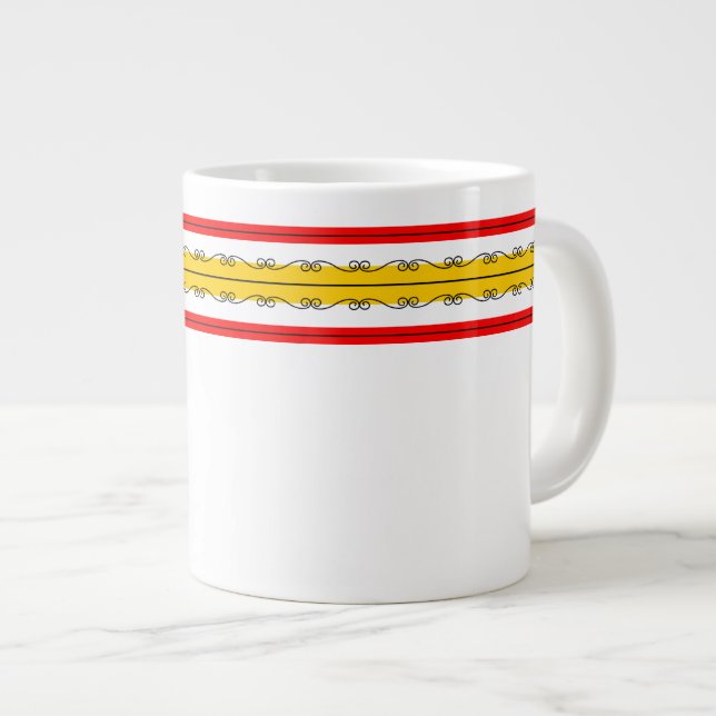 Jumbo Rand Gräns mugg (Framsida höger)