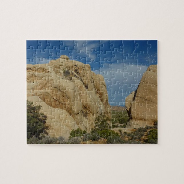 Jumbo Rocks i Joshua Tree National Park Pussel (Horisontell)