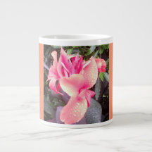Jumbo Rosa Canna Lily Photo Mugg