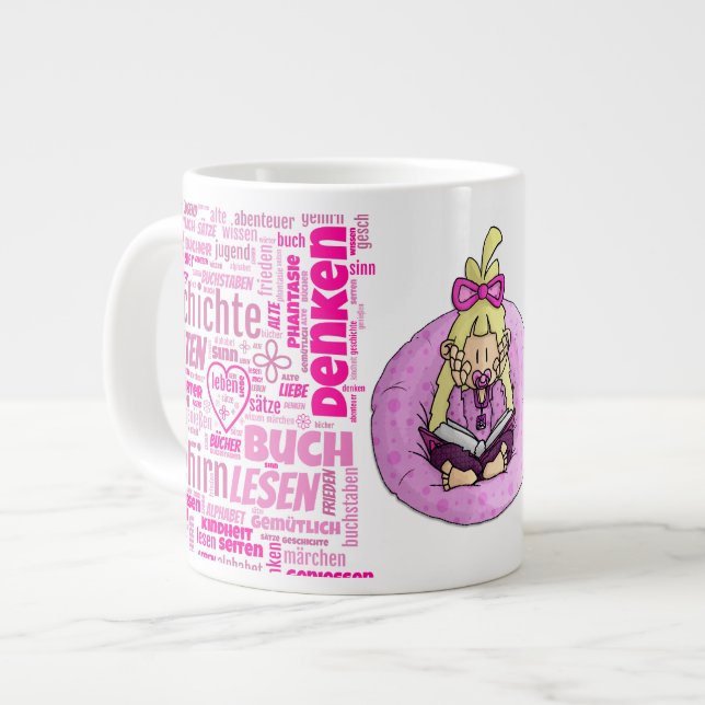 Jumbo-Tasse Jumbo Mugg (Framsida vänster)