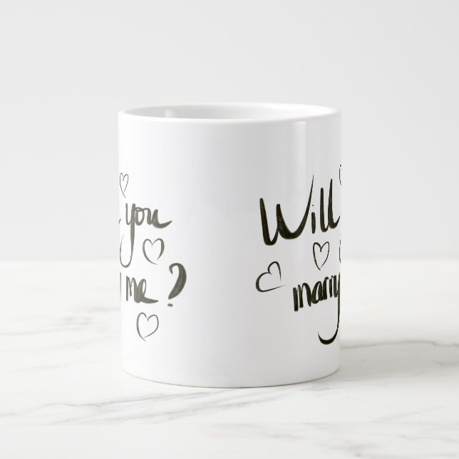 Jumbo tea mugg för daglig drink jumbo mugg (Framsidan)