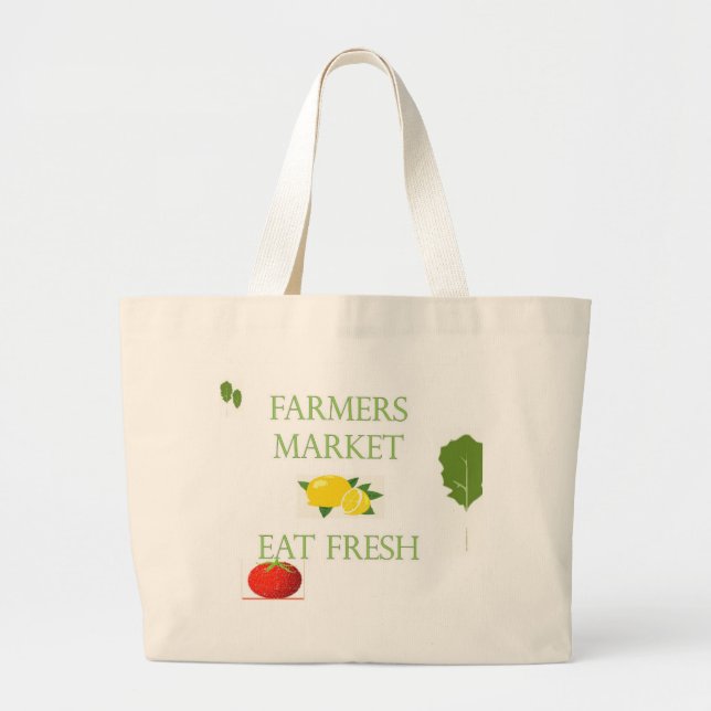 Jumbo Tote Bag Jumbo Tygkasse (Framsidan)