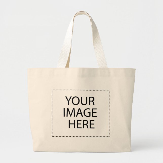 Jumbo Tote Bag-mall Jumbo Tygkasse (Framsidan)