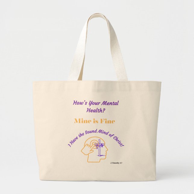 Jumbo Tote Bag Tygkasse (Framsidan)