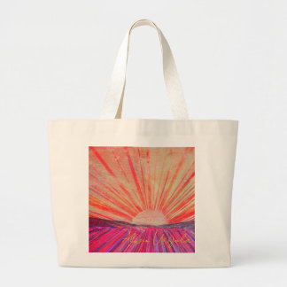 Jumbo Tote Bag with Artwork titled "Daybreak" Jumbo Tygkasse