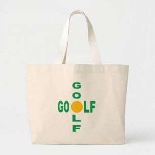 Jumbo Tote DESIGN GOLF Tygkasse