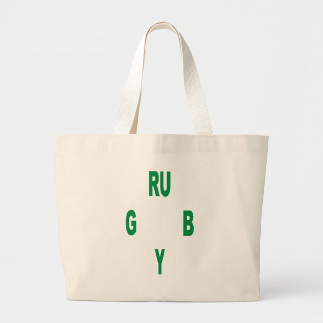 Jumbo Tote RUGBY Tygkasse (Framsidan)