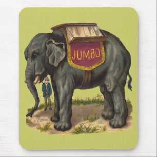 Jumbo underbar elefant för halv liter Barnums Musmatta