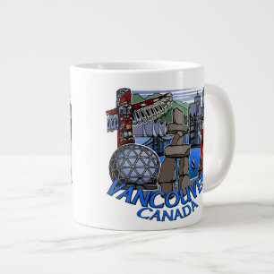 Jumbo Vancouver Coffee Mugg Native Art Landmark Ko Jumbo Mugg