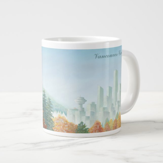 Jumbo Vancouver Coffee Mugg Stanley Park Art Kopp (Framsida höger)