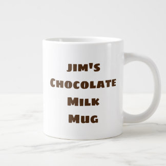Jumbokokolat Mjölk Mugg Personlig Jumbo Mugg
