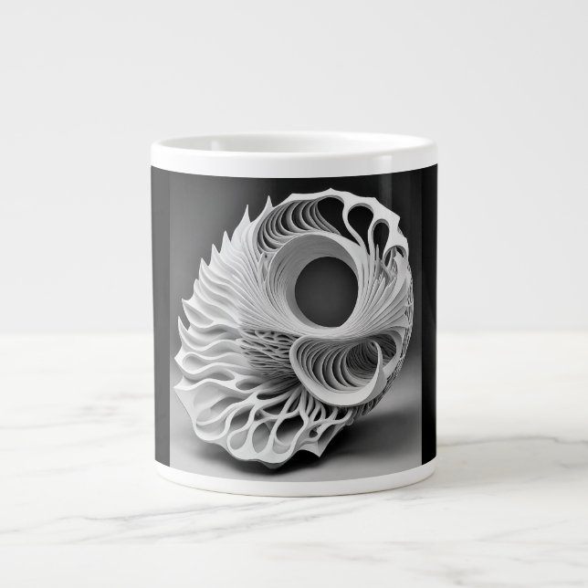 jumbomugg, 20oz, (Koral Shell-2) Jumbo Mugg (Framsidan)