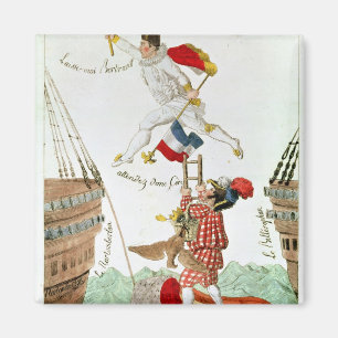 Jumbon hoppar av en underbar man, 1815 magnet