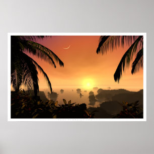 Jumbon tänder av solen poster