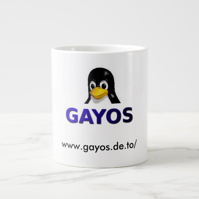 Jumbotasse mit 590ml Inhalt Jumbo Mugg (Framsidan)