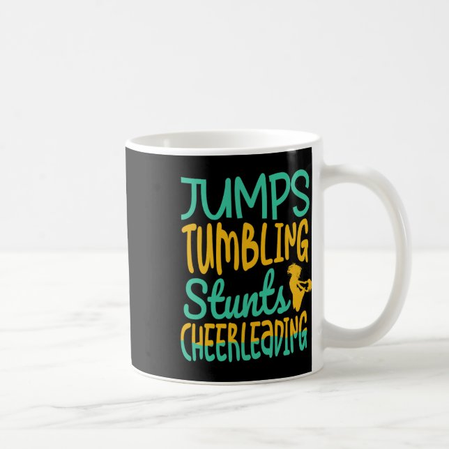 Jumbs Tumbling Stunts Cheerleeading Cheer Cheerlea Kaffemugg (Höger)