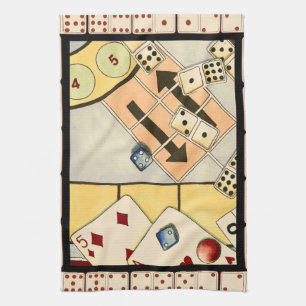 Jumded Assortment of Games of Chance Kökshandduk