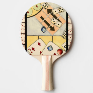 Jumded Assortment of Games of Chance Pingisracket