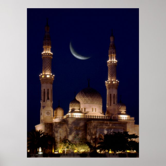 Jumeirah Mosque Poster (Framsidan)