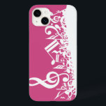 Jumered Musik noter Shock rosa and White<br><div class="desc">En musikalisk design som innehåller en blandning av musik noter i vitt på en shock rosa och vit bakgrund. Den här roligten är tillgänglig i olika färger och vi är lycklig för att skapa detta i vilken kombination som helst av färg - kontakta oss genom vår GiftsBonanza-affär med din begäran....</div>