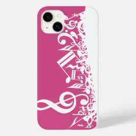 Jumered Musik noter Shock rosa and White