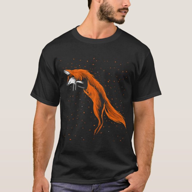 Jump Fox T Shirt (Framsida)