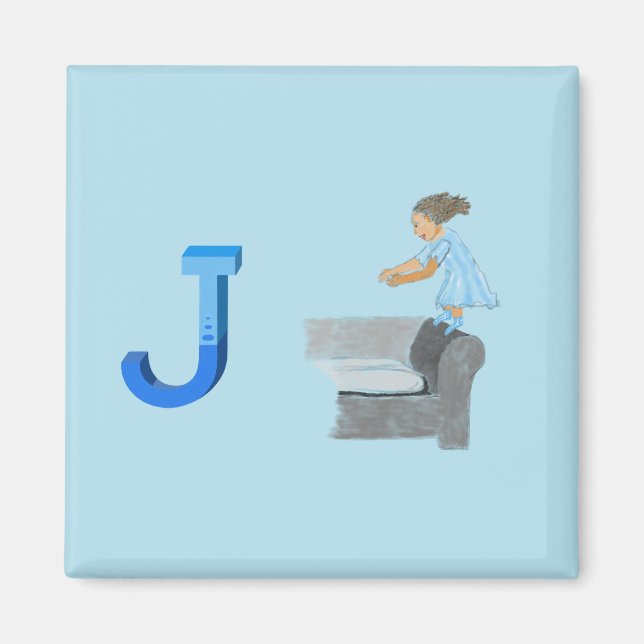 Jump Fridge Magnet (Framsidan)