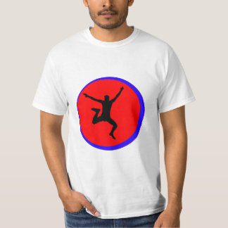 "Jump Icon" Grafisk T-shirt