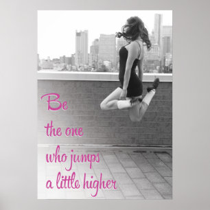 Jump lite högre Ceili Moore Irish Dance Poster