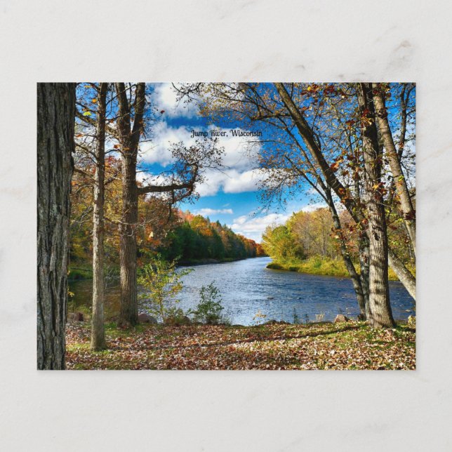 Jump River, Wisconsin Vykort (Framsida)