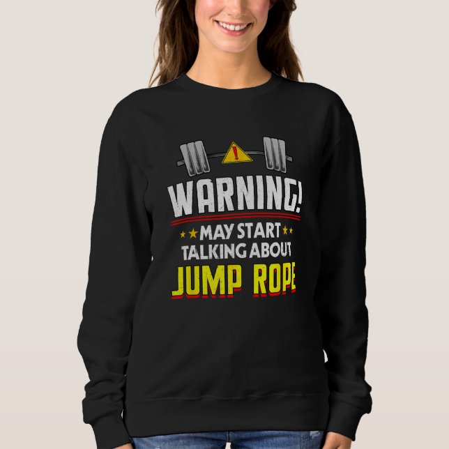 Jump Rope  Workout Humor Gym Fitness Health 1 T Shirt (Framsida)