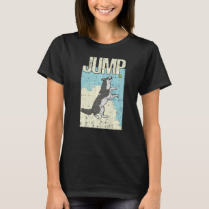 Jump Sheepdog Gräns Collie Premium T Shirt
