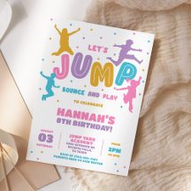 Jump Trampoline Park-Födelsedagsfest
