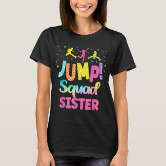 Jump Trampoline Party Mamma Matching Boung Garden T Shirt