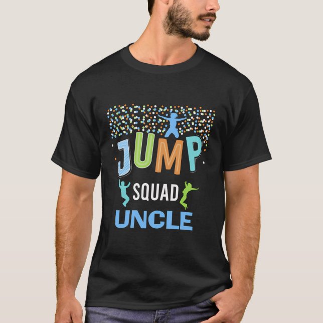 Jumper Bd för farbror Jump Squad Birthday Boy Tram T Shirt (Framsida)