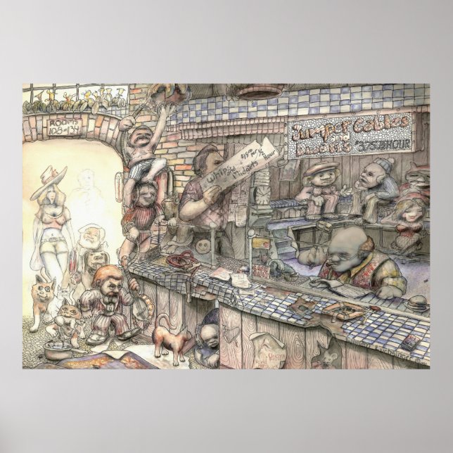 Jumper Cables and Dwarfs - Poster (Framsidan)