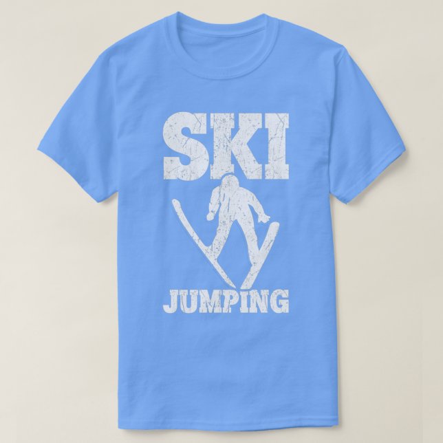 Jumper för skidhoppskidor t shirt (Design framsida)