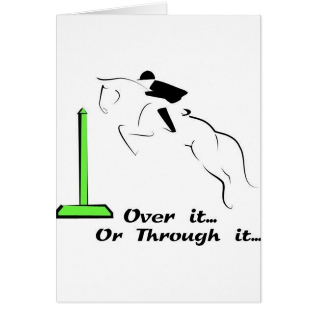 jumper hälsningskort (Framsidan)