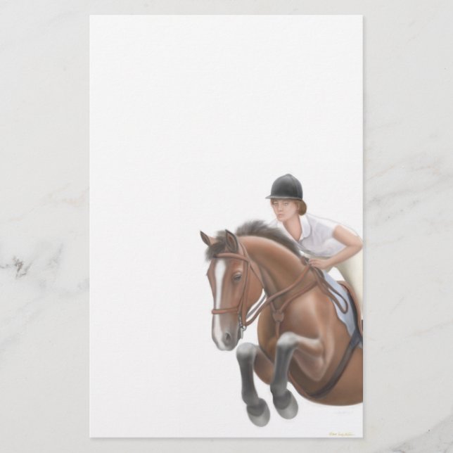 Jumperhästbrevpapper Brevpapper (Framsida)