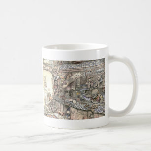 Jumperkablar och ställa i skuggan - muggen kaffemugg