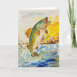Jumping Bass - tackkort