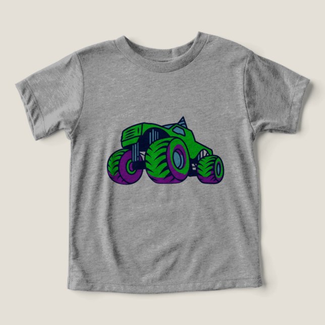 Jumping Car T Shirt (Design Framsida)