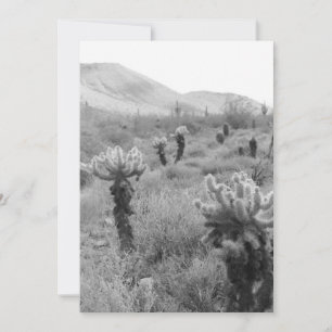 Jumping Cholla Cactus-inbjudan Inbjudningar