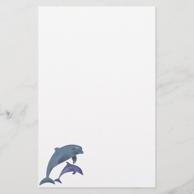 Jumping dolphins illustration (Framsida)