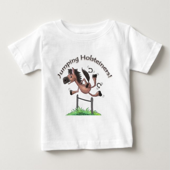 Jumping Holsteiners! Tee (Framsida)