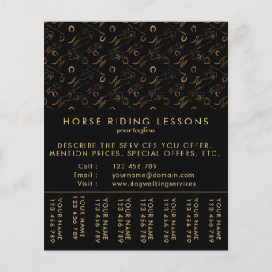 Jumping Horse      Hästtränare Flygblad